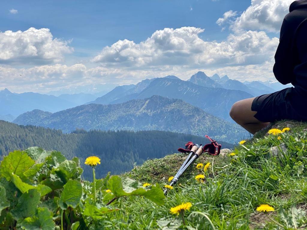 Appartamento Bergquell Tirol Jungholz Esterno foto